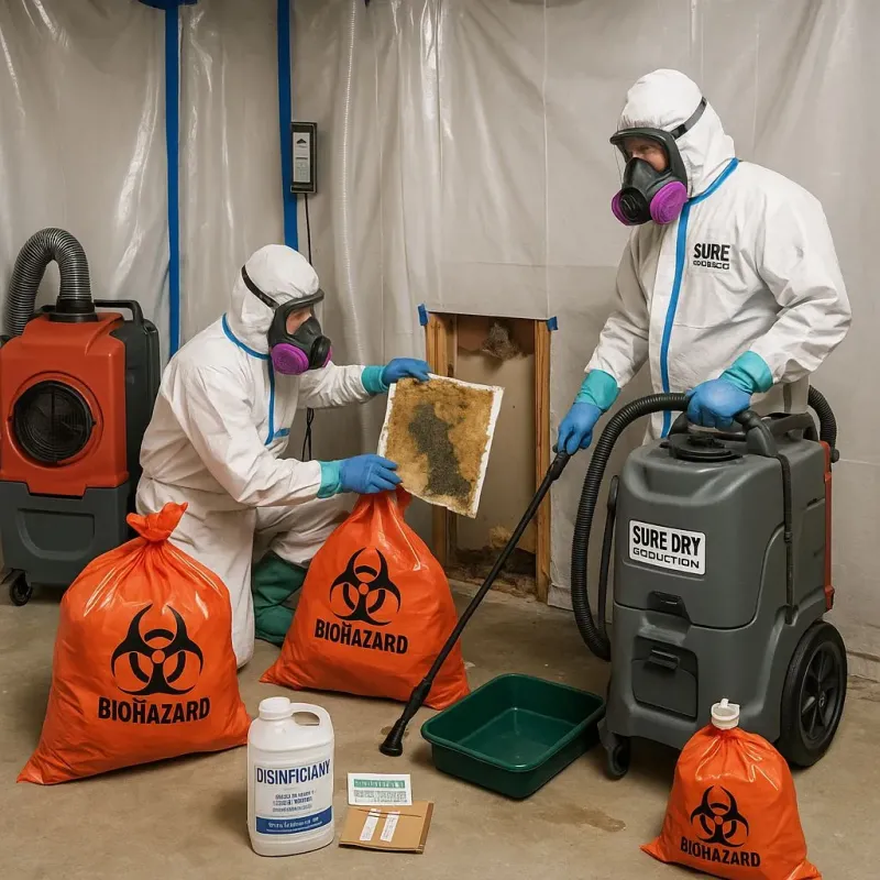 Contaminated Water Handling Protocols process in Forest City, PA