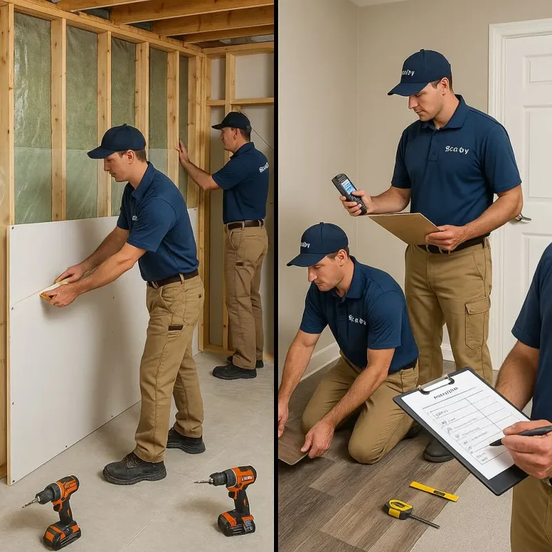 Repairs and Reconstruction process in Forest City, PA